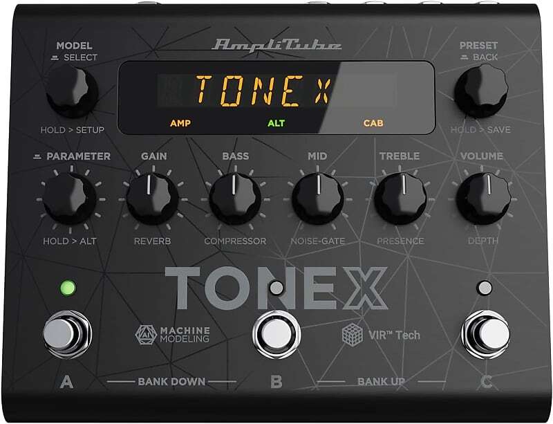 IK Multimedia TONEX Pedal tone modeling amp & cab pedal