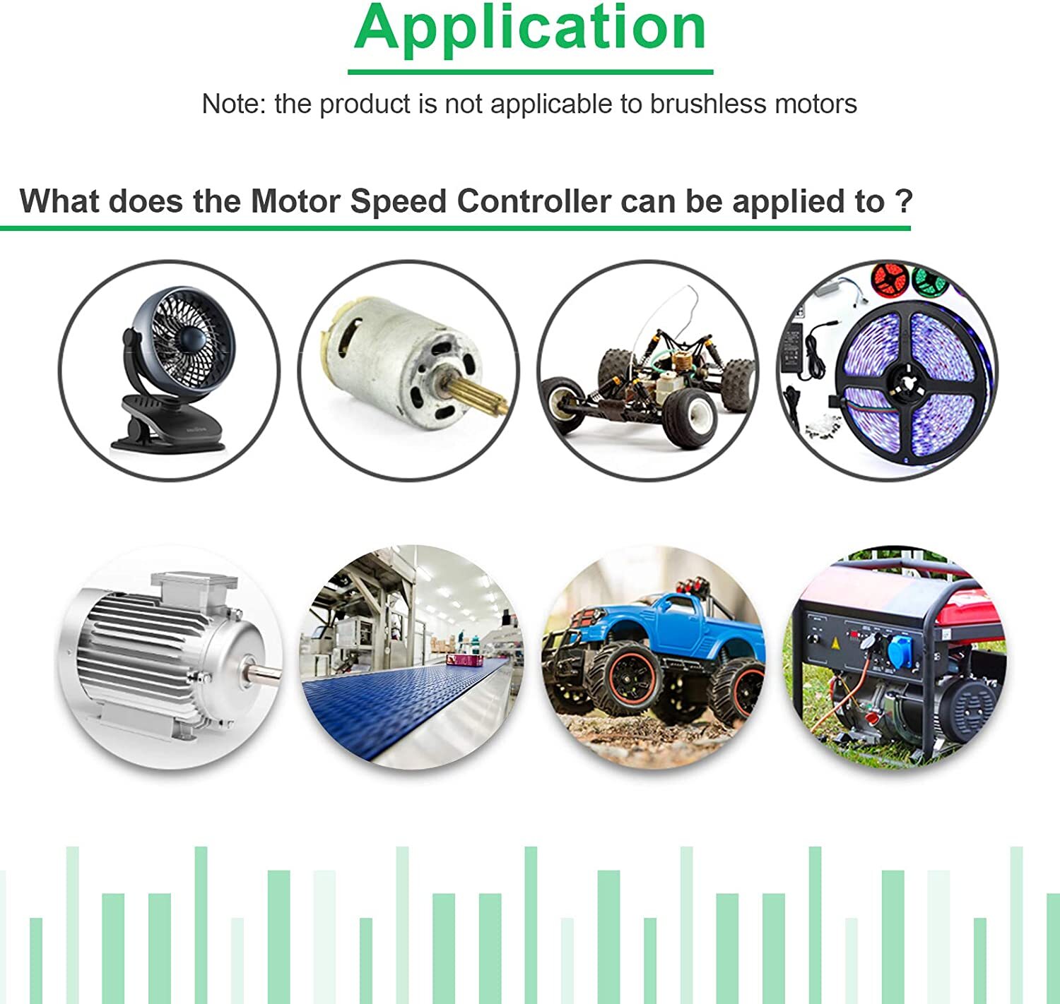 Motor Speed Controller Adjustable Speed Regulator Switch PWM DC 12V 24V 60V 500W