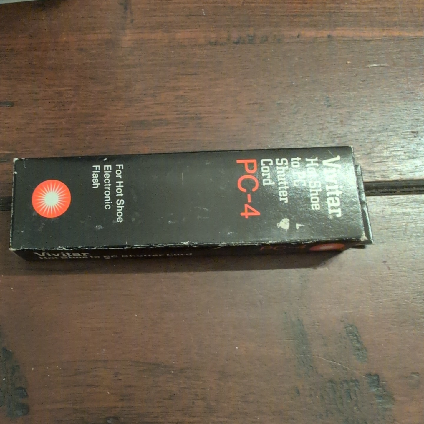 Vivitar Pc-4 Hot Shoe To PC Shutter Cord NOS