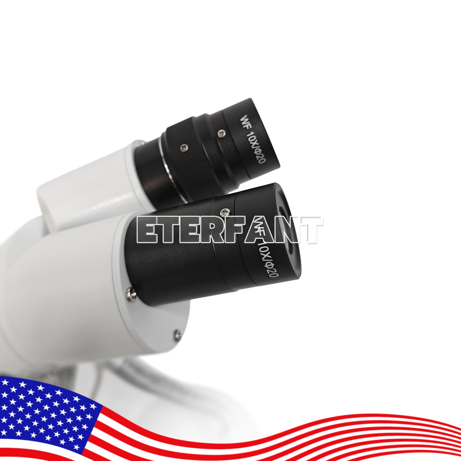 10X 360° Rotation Adjustable Binocular Stereo Microscope for Dental Lab Workshop