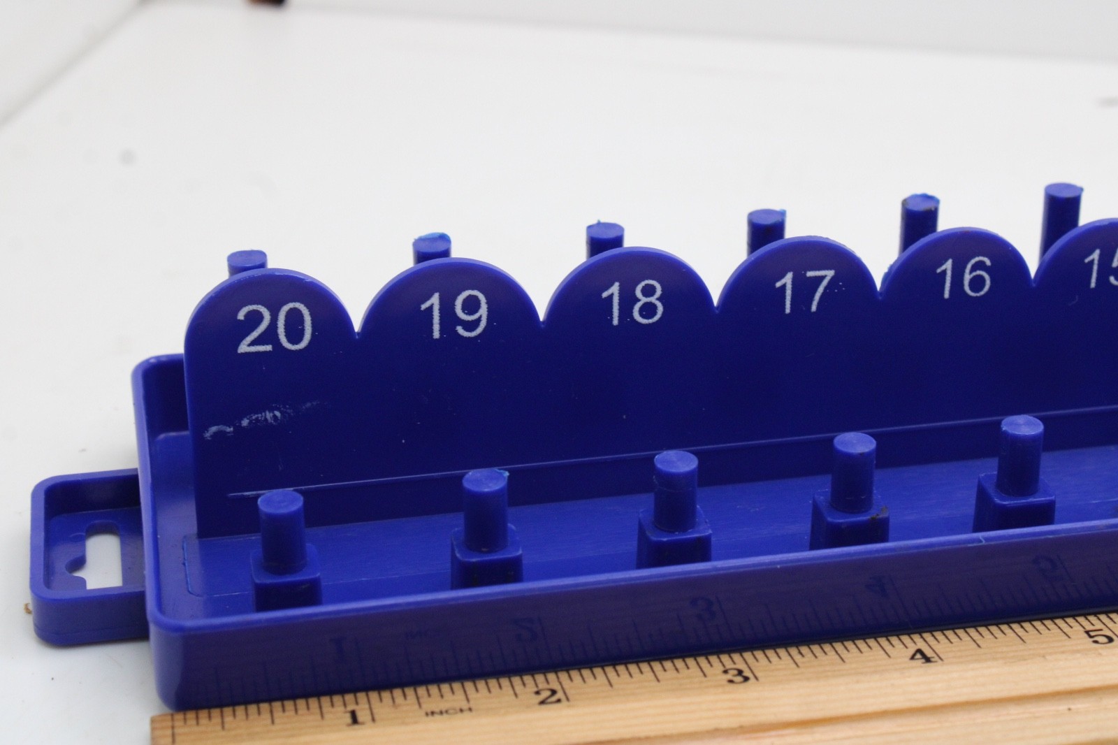 Grip 67221 3/8" Drive Metric 30 Position Standard/Deep Socket Tray Organizer