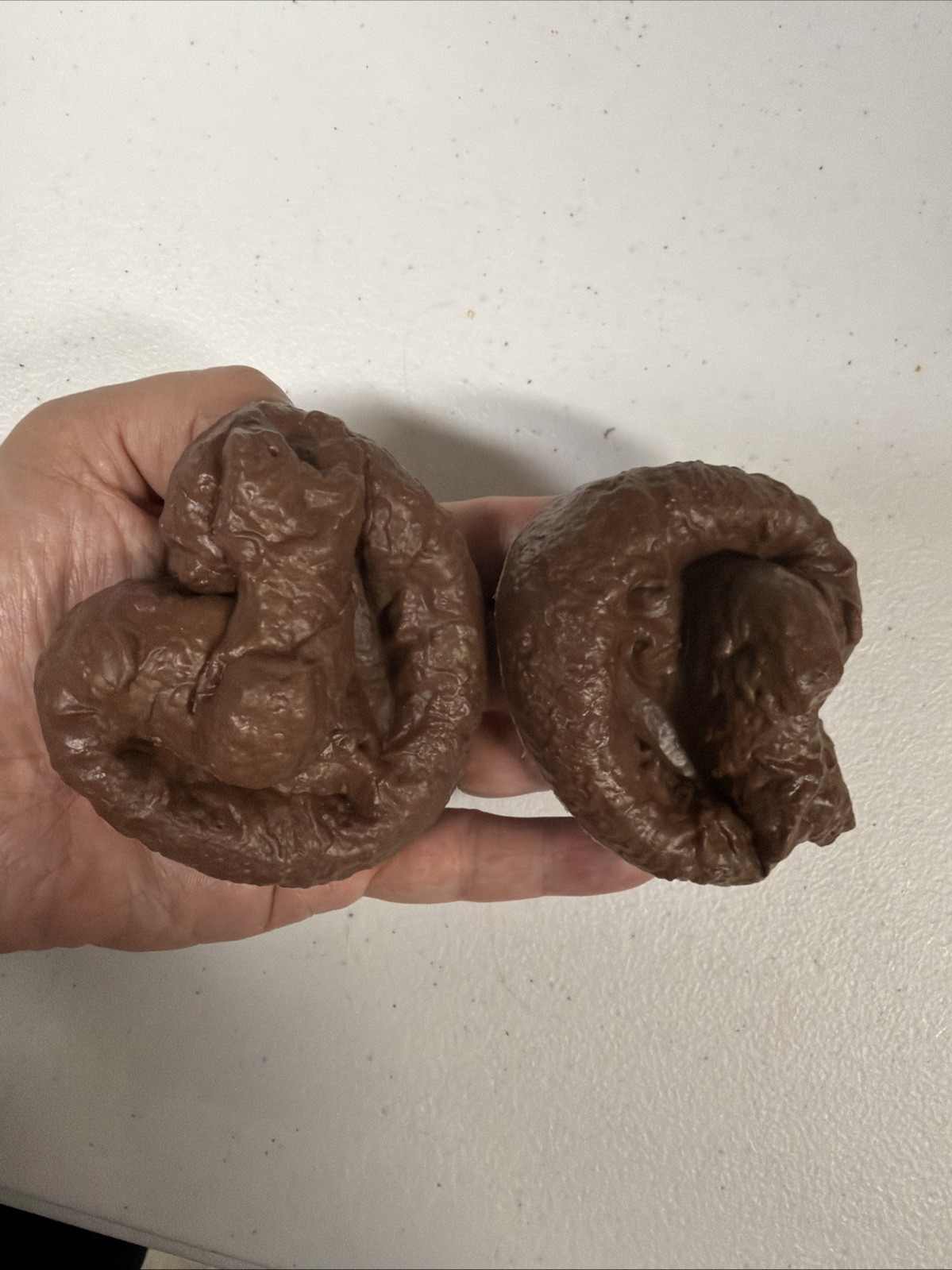 Fake Dog Poop Doggie Poo Realistic Doggy Doo Doo Dirt Joke Gag Crap Pile 2pk