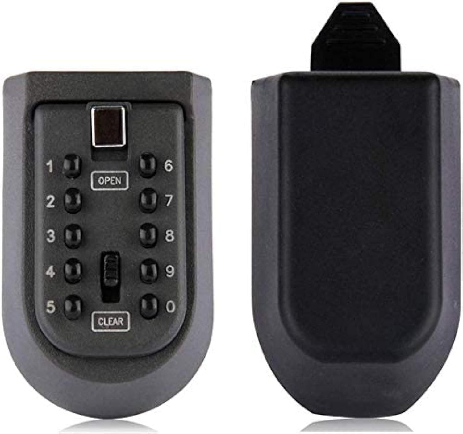 Indoor & Outdoor Key Lock Box Wall Mounted Push Button Combination Key Safe Stor
