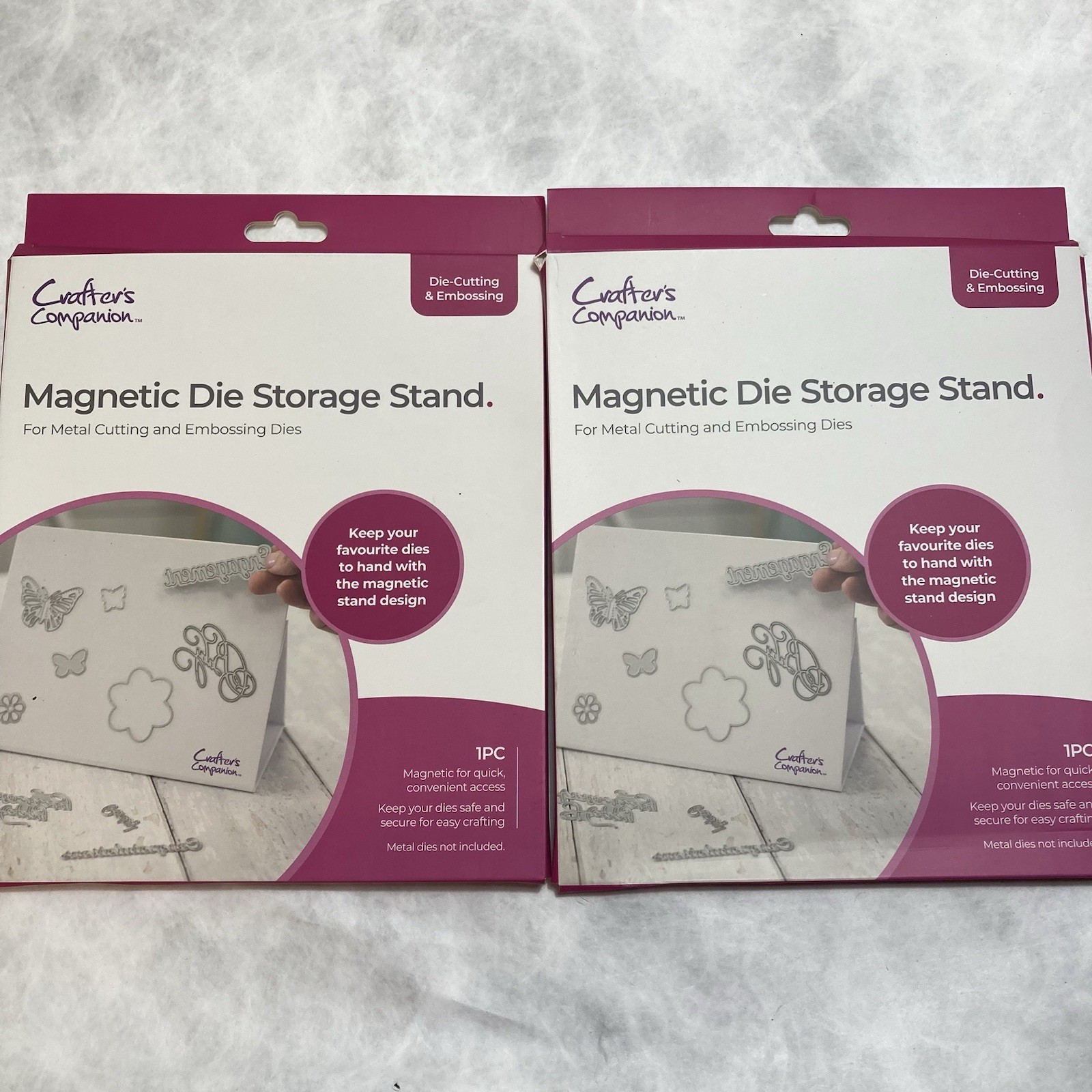 Crafter’s Companion Magnetic Die And Stamp Storage Panels. 2 Lot. New