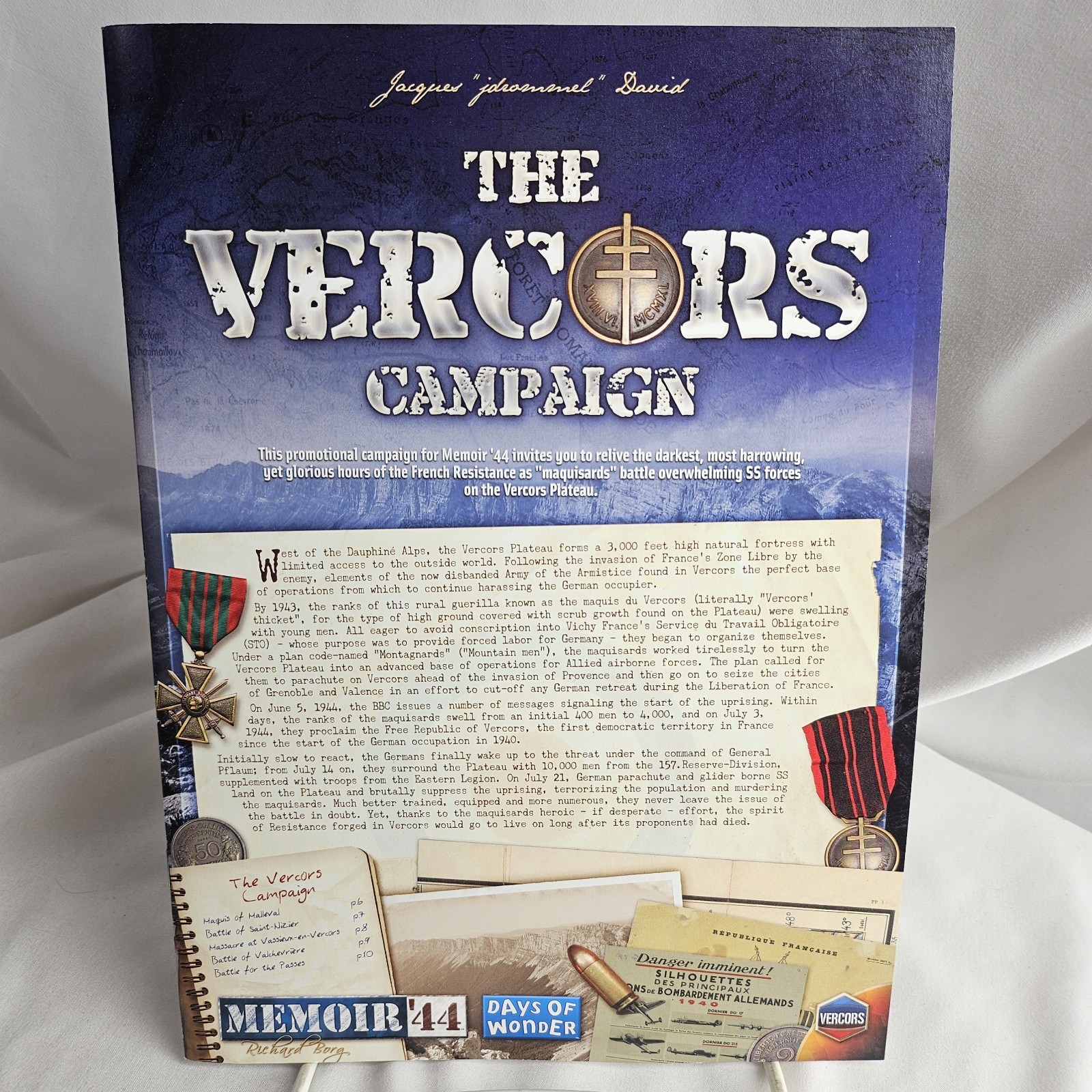 Days of Wonder Memoir '44 Vercors Campaign Promotional Expansion