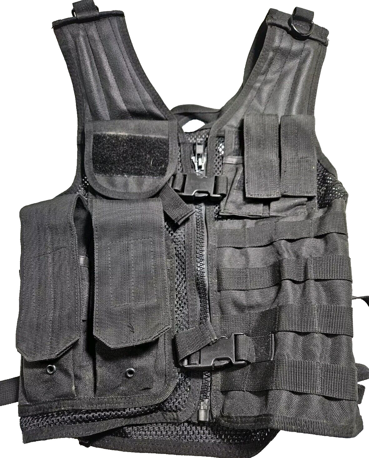 Small Law Enforcement Tactical Vest Police Military Journalist Paintball Cosplay