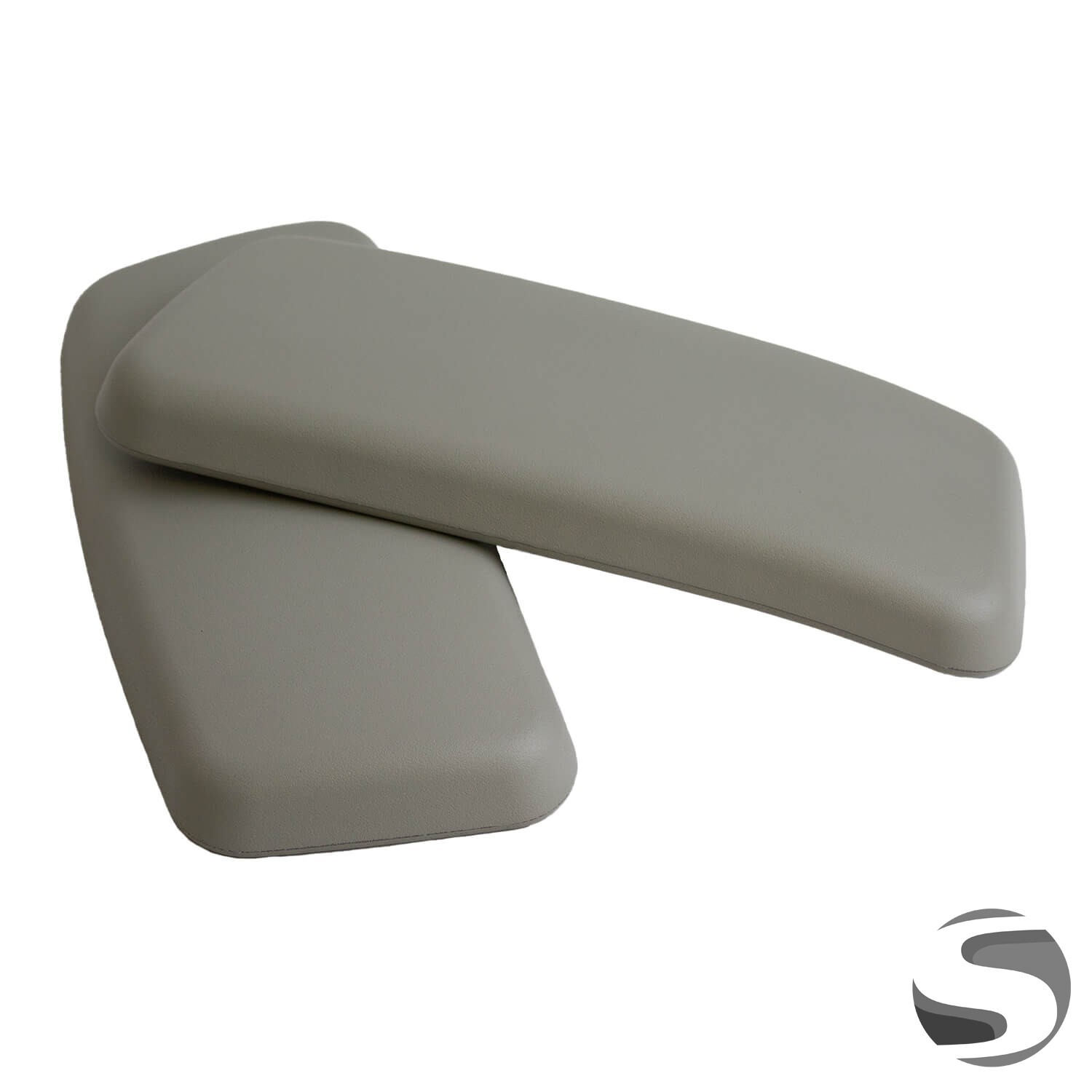 Haworth Zody Replacement Arm Pads for Zody Office Chair Gray (1 Pair)