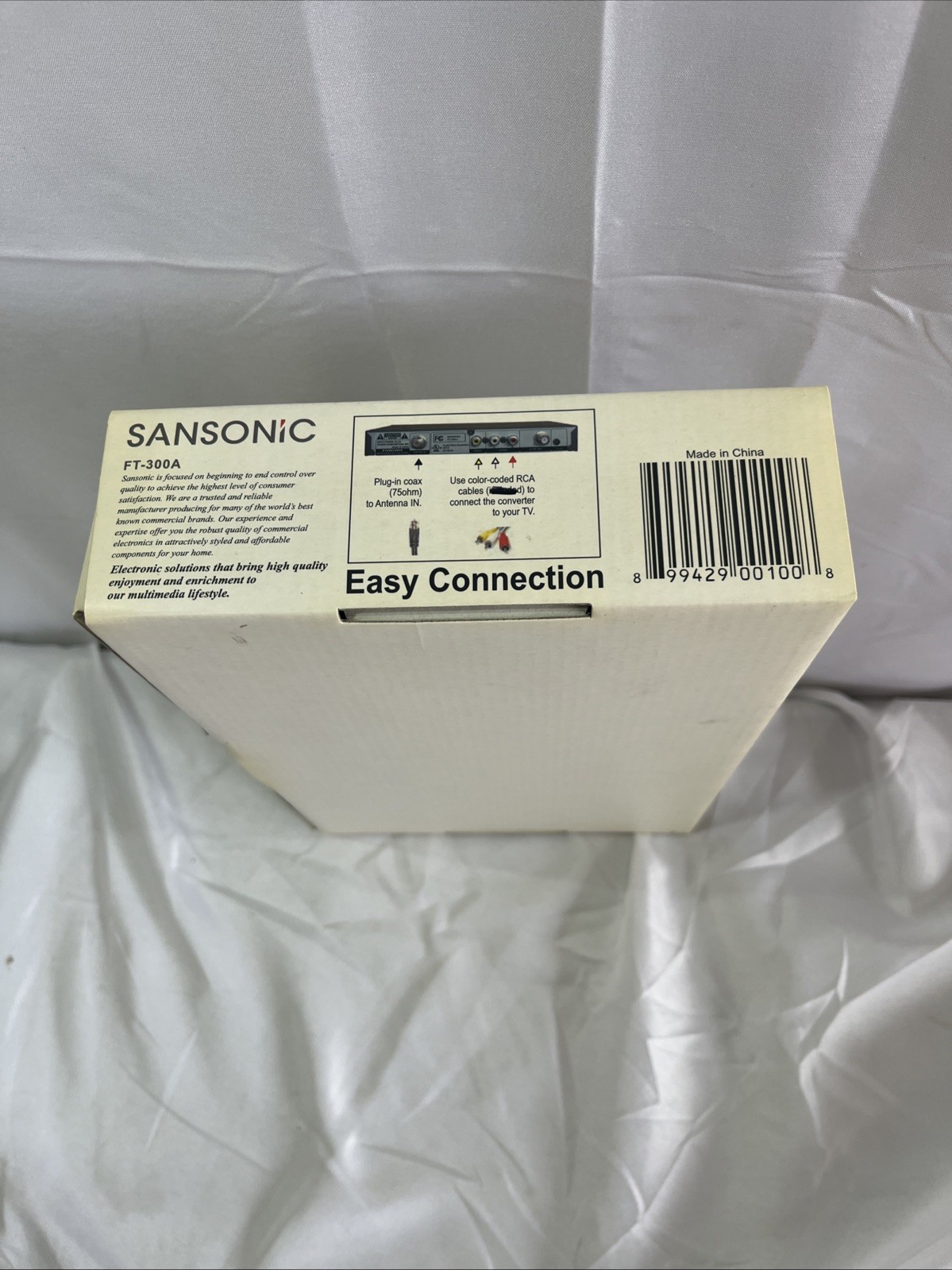 NEW Sansonic: Model FT-300A Digital to Analog Converter ATSC Box w/Remote