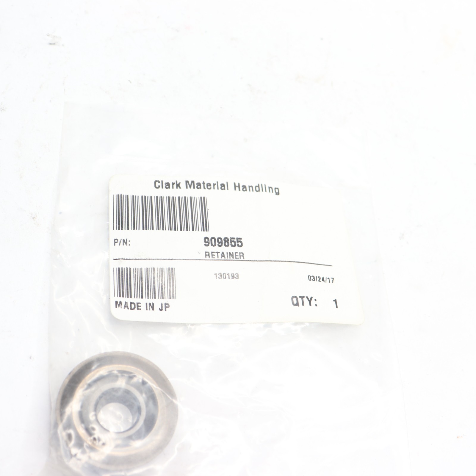 Clark Retainer Valve Spring 909855
