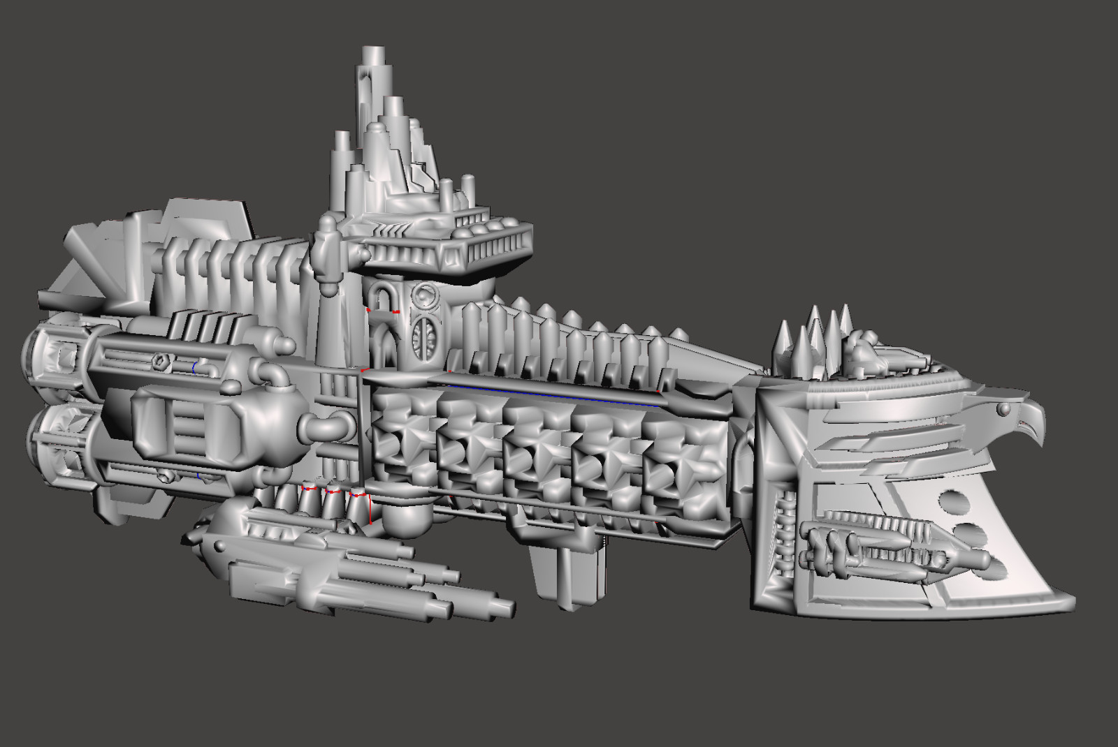 Punisher Class S Cruiser - compatible with Battlefleet Gothic