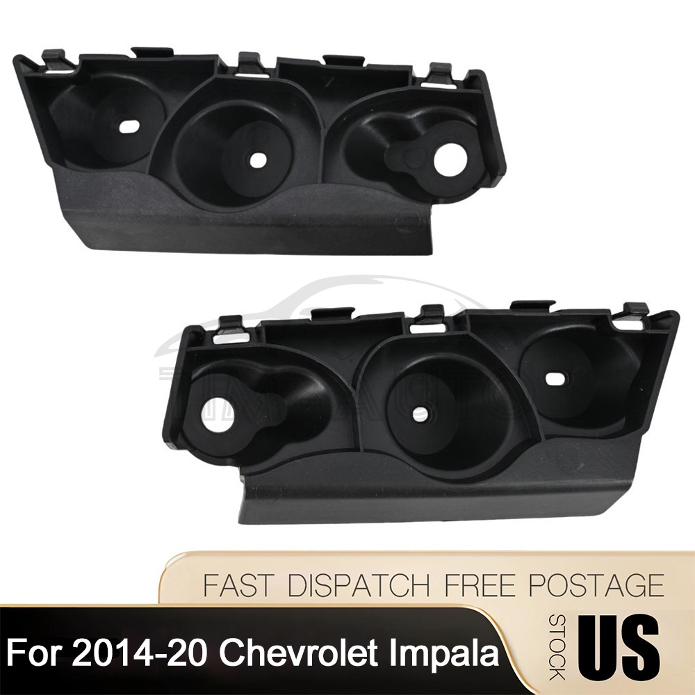 Set of 2 Front Bumper Brackets Fits 2014-2020 Chevrolet Impala Left & Right