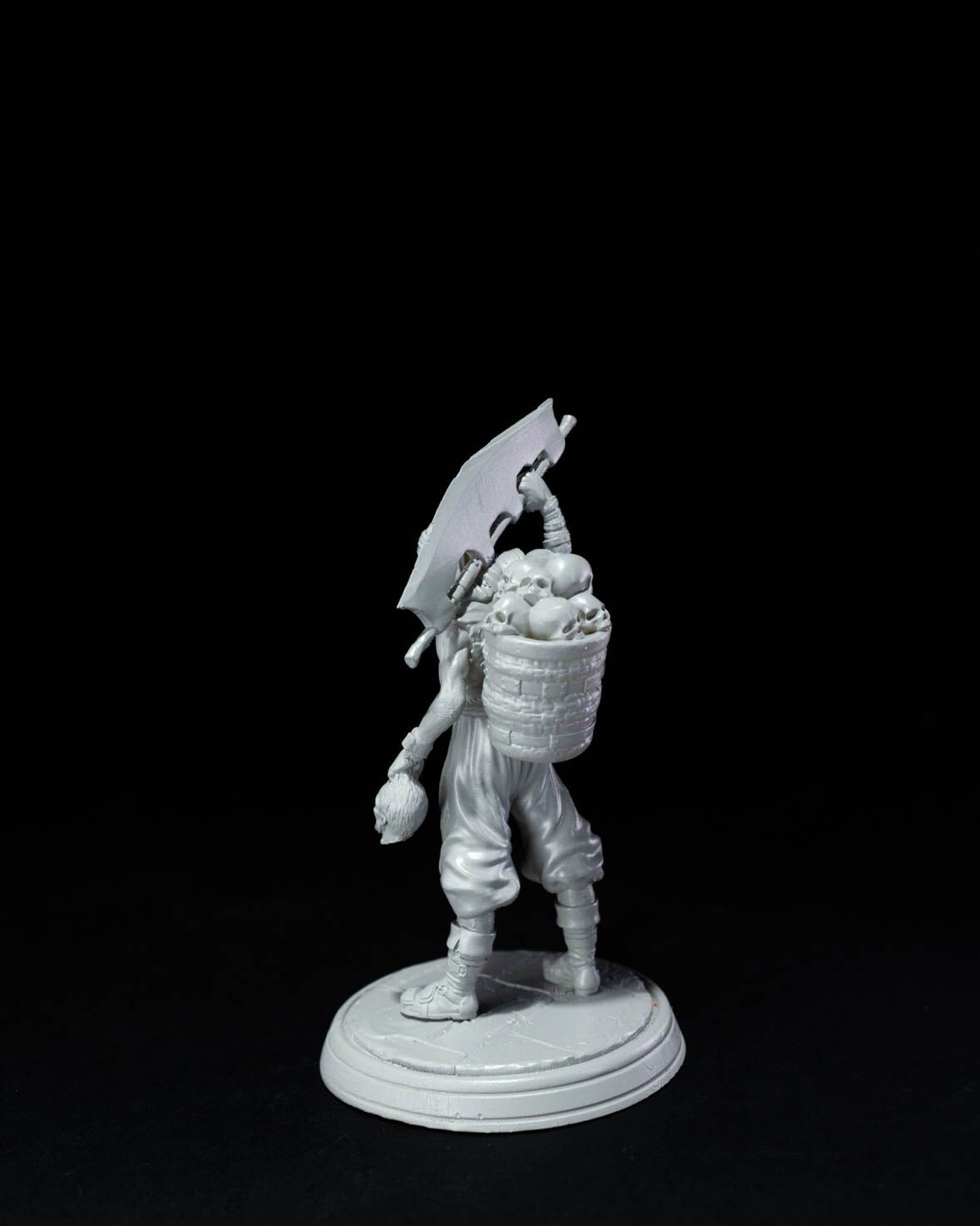 DnD Borneo Killer Mini 32mm Scale (unpainted) TTRPG
