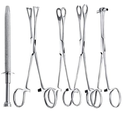 5 Pcs Body Piercing Kit Tooling Kit Tattoo Supplies