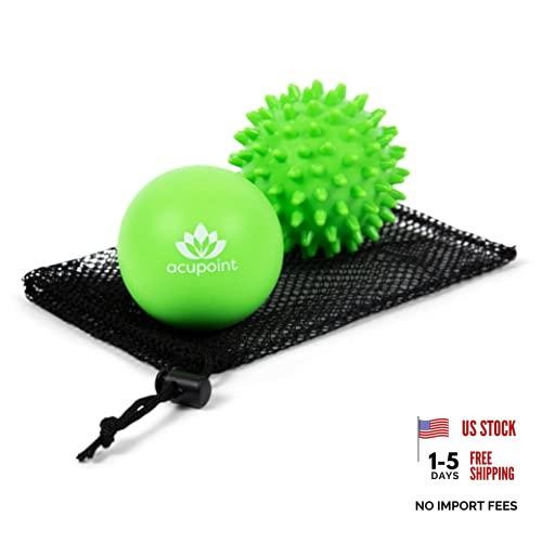 Physical Massage Therapy Lacrosse Ball Set Ideal for Yoga Deep Tissue Massage