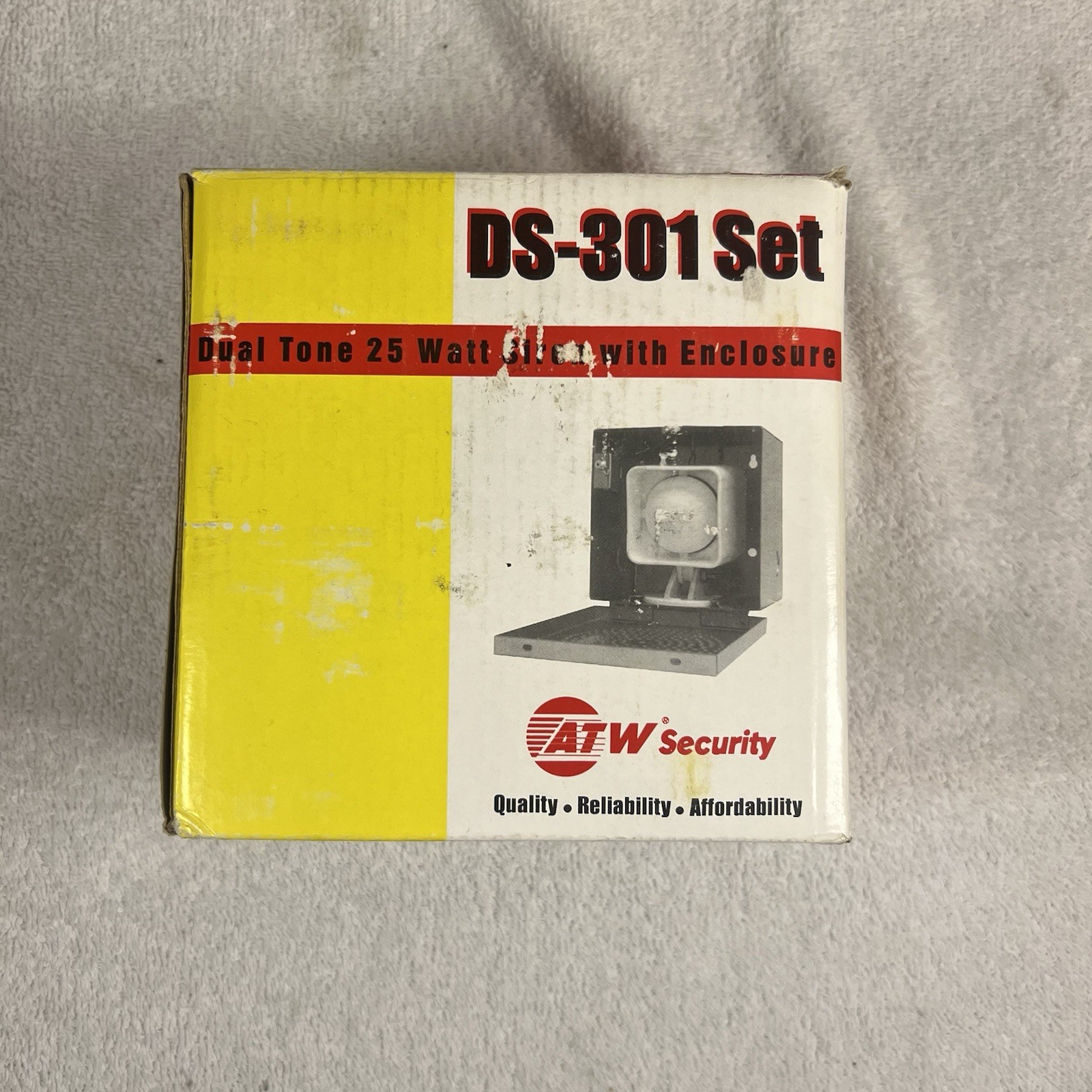 DS-301 Set ATW Dual Tone 25 Watt  Siren with Enclosure