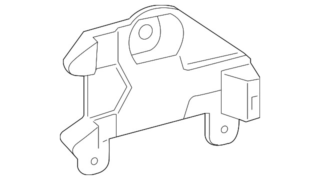 Genuine BMW Mount Plate 66-32-6-795-928