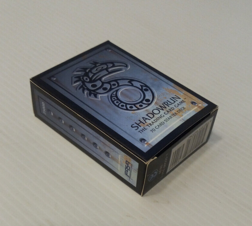 Shadowrun Trading Card Game Limited Edition Starter Deck Pre-Owned Unplayed 1997