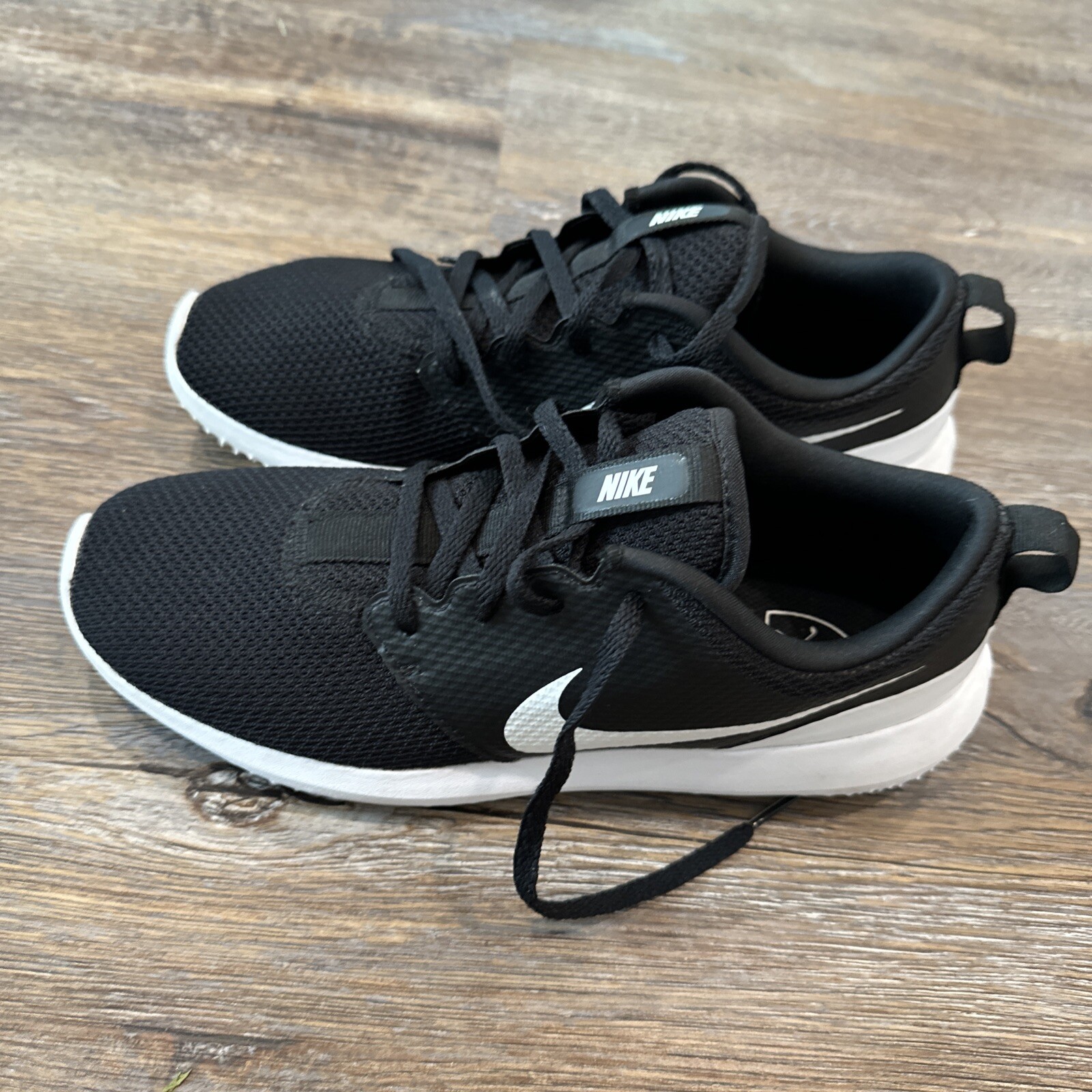 Nike Roshe G Men's Golf Shoes - Black/White, US 7Y