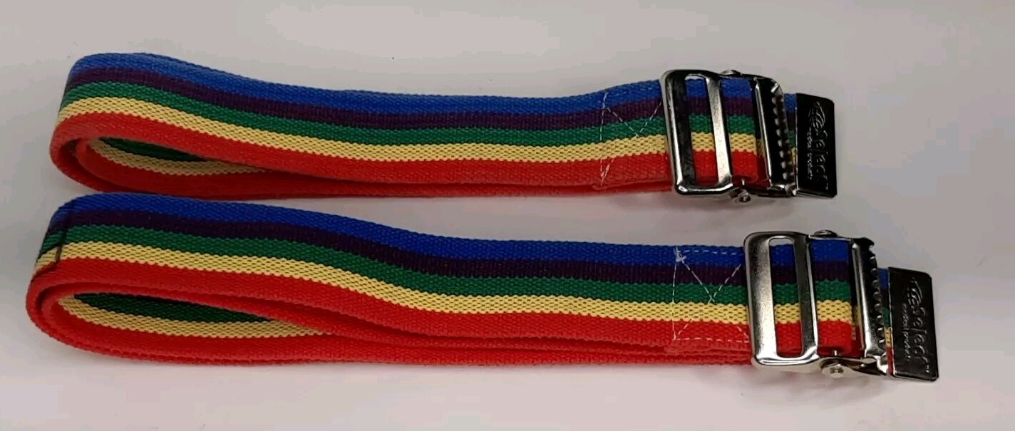 2 McKesson Transfer Gait Belt Medical Hospital Nursing Assist Strap 58” And 56”