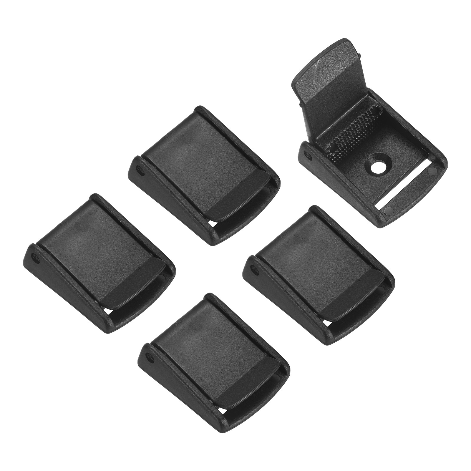 5 Pcs Webbing Cam Buckle, 1"(25.5mm) Adjustable Toggle Buckle Clip Fasteners