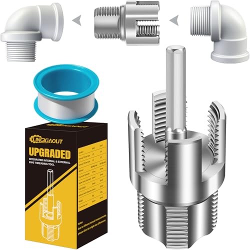 Internal & External Pipe Threading Tool, PVC Pipe Threader, Pipe 3/4（DN20)