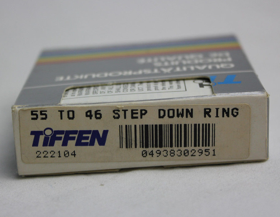 Tiffen 55 To 46 Step Down Ring Brand New USA