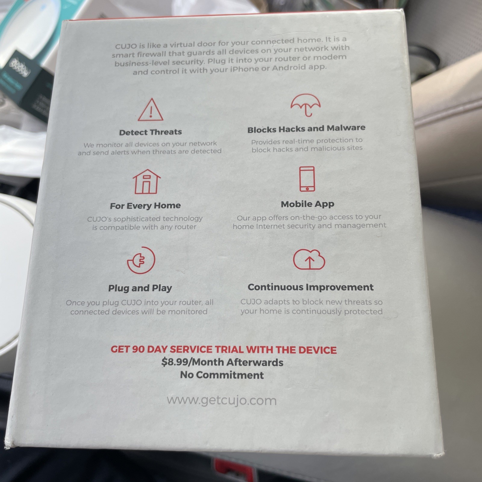 Cujo Smart Internet Security Hacking Virus Protection In Box