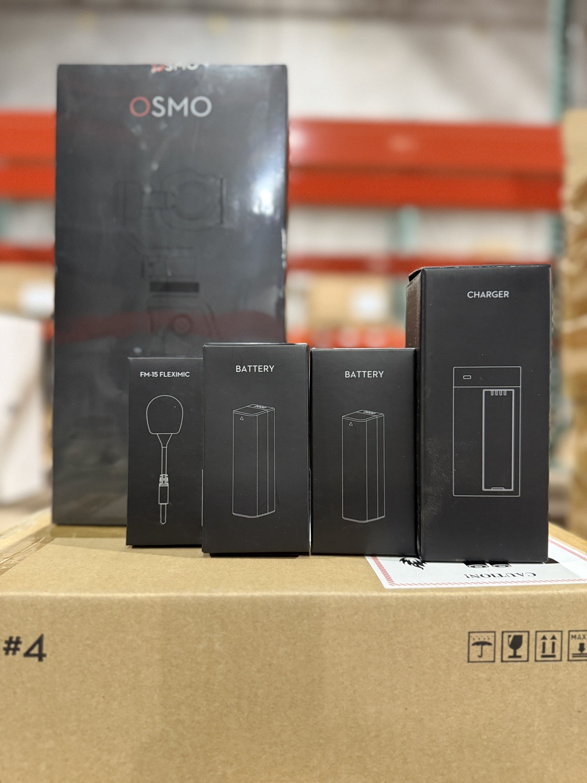 DJI Osmo X3 Handheld 4k Camera and 3-Axis Gimbal + 2 Batteries & Battery Charger
