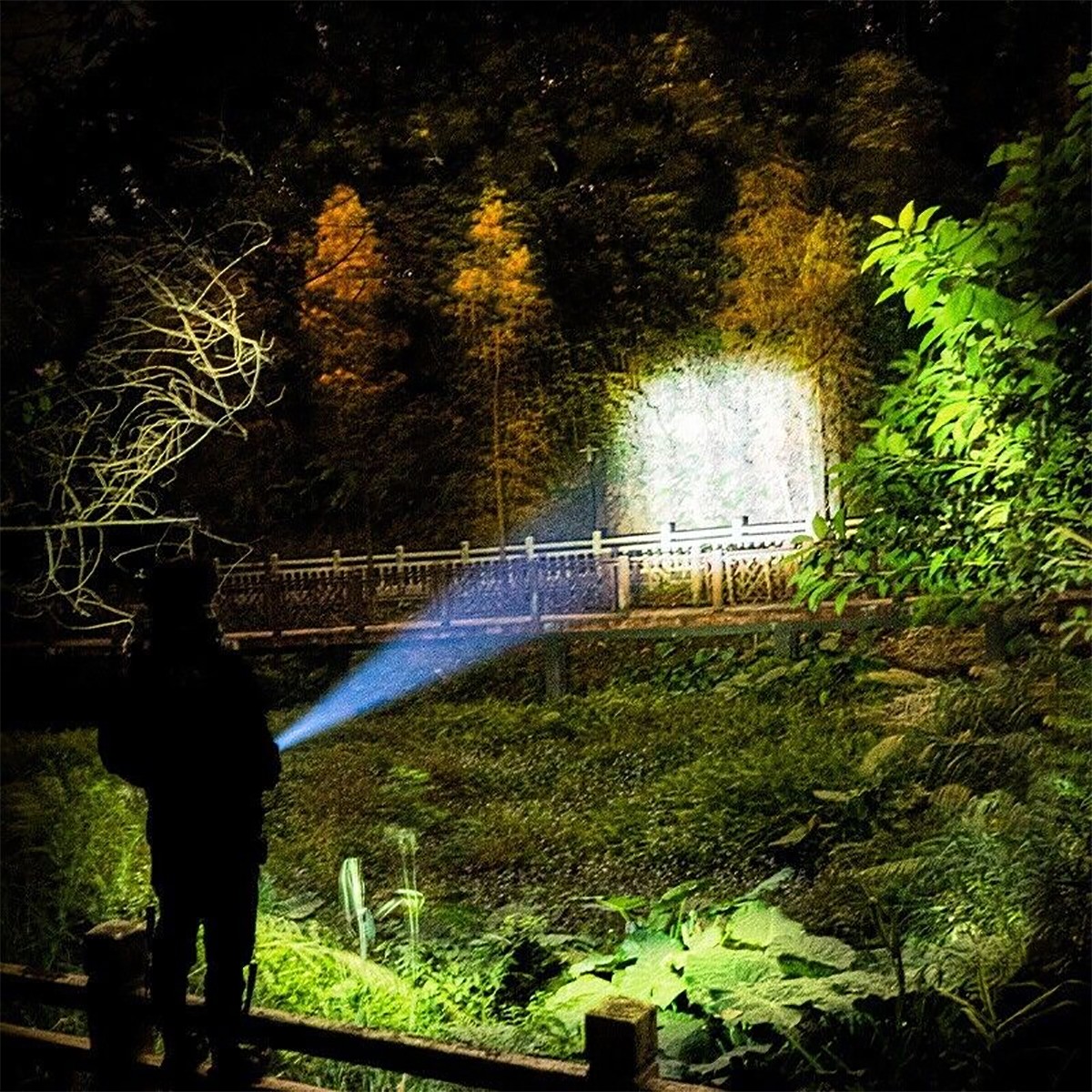 2 Pack Super-Bright 990000LM LED Tactical Flashlight Zoom Torch