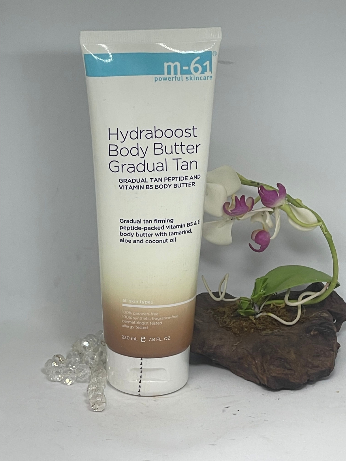 M-61 Hydraboost Body Butter Gtadual Tan Peptide & Vitamin B5 - 7.8 fl oz -Sealed