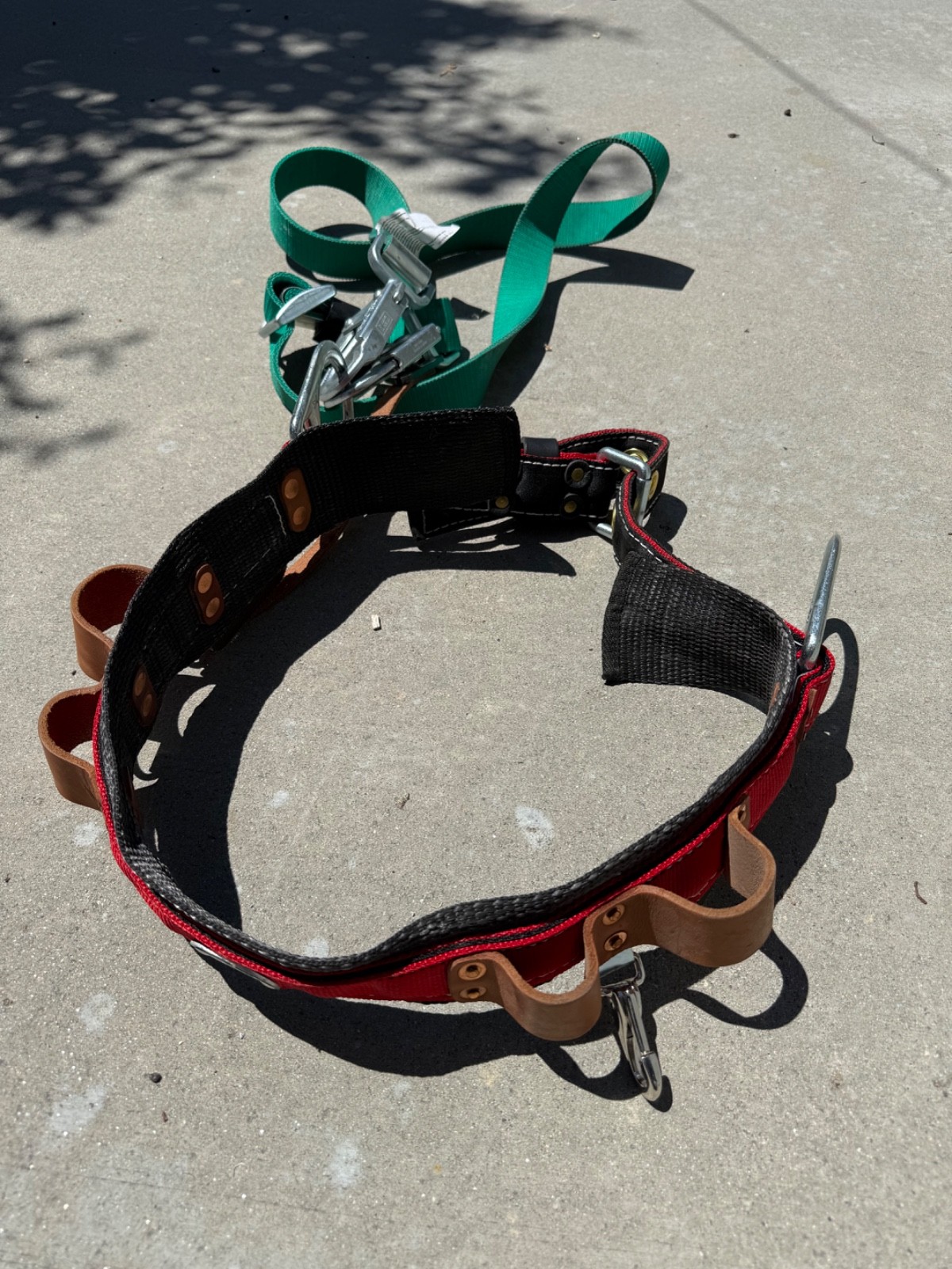 Buckingham Ladder Belt  Size L Lineman/Tower Gear w/ Pole Strap