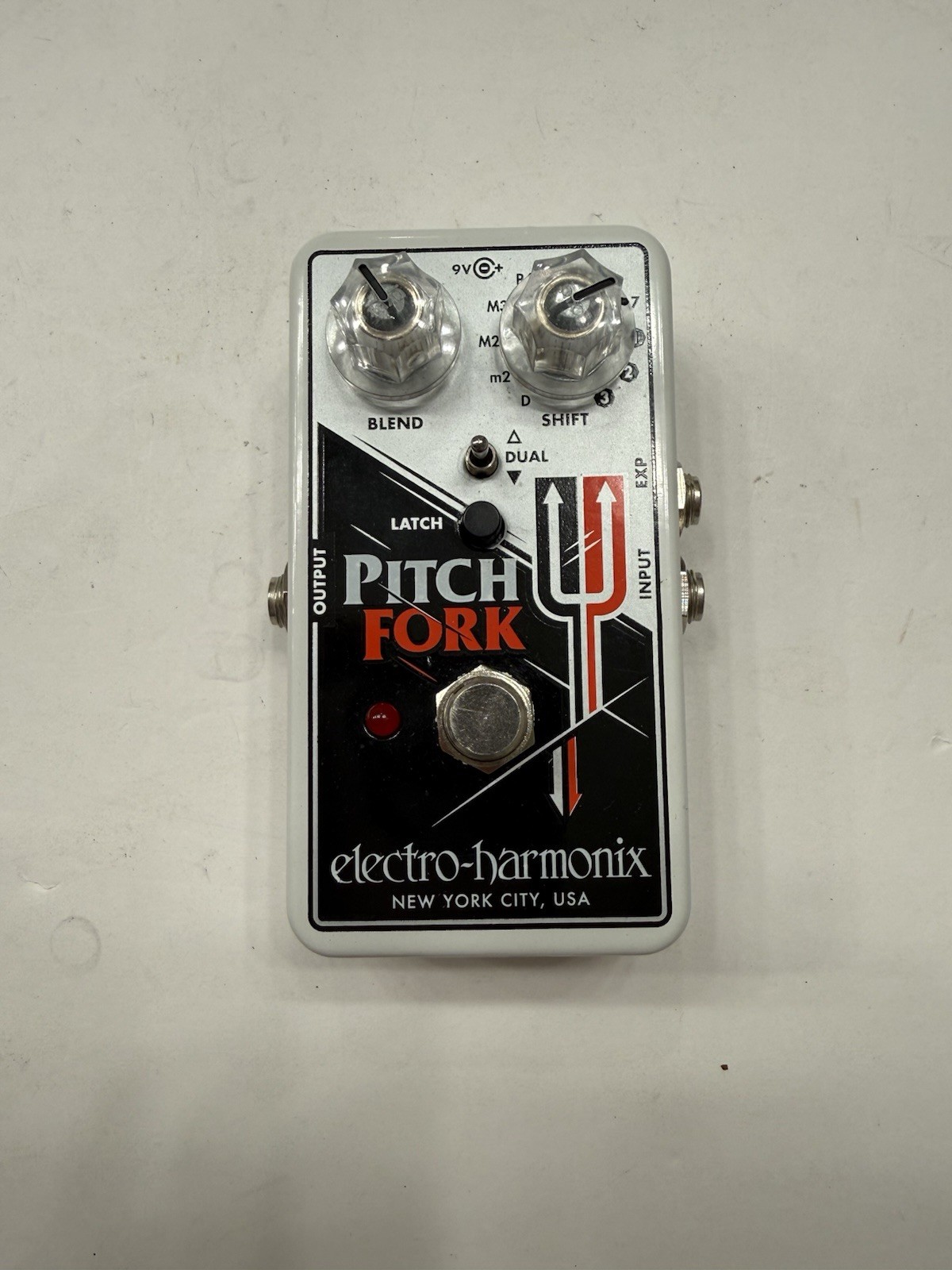 Electro Harmonix Pitch Fork Polyphonic Pitch Shifter EHX Guitar Effect Pedal