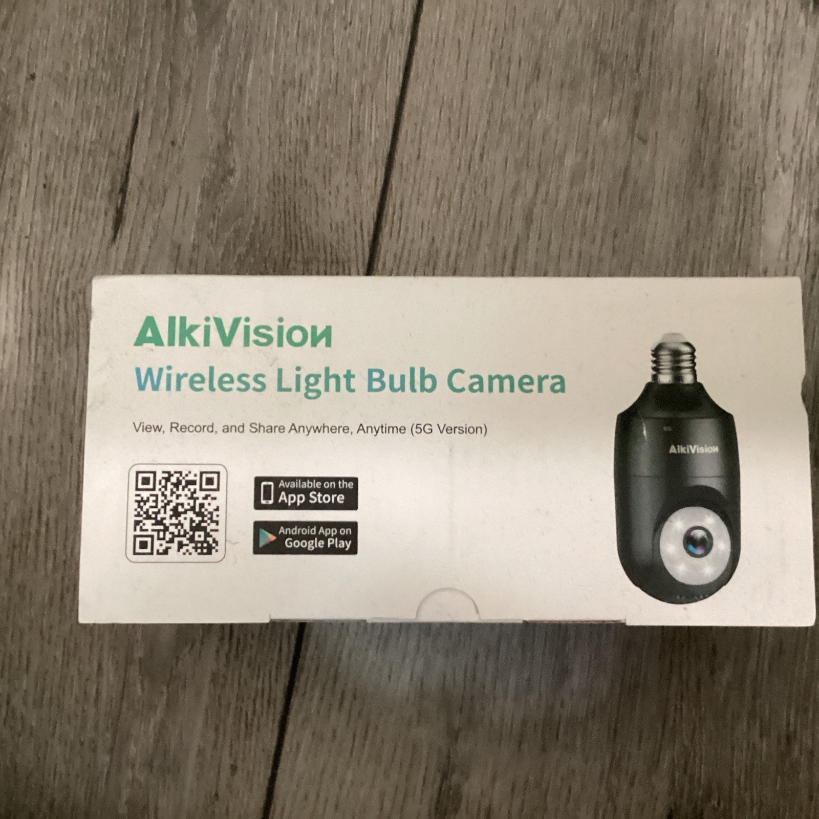 Wireless Bulb Cameras View, Record, Share Anywhere, Great For Front Porch