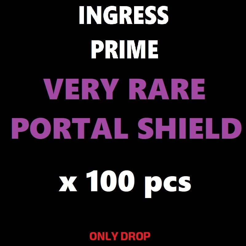 Guide for INGRESS PRIME: Very Rare Portal Shield - 100 pcs