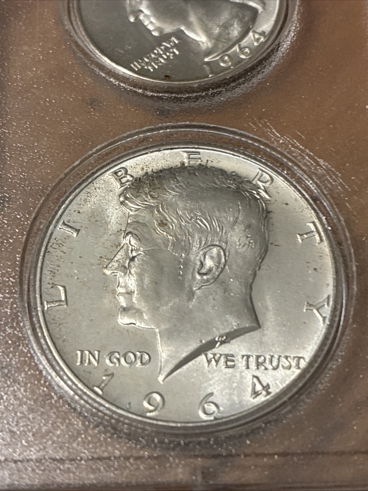 1964 US Mint Silver Proof Set Philadelphia.