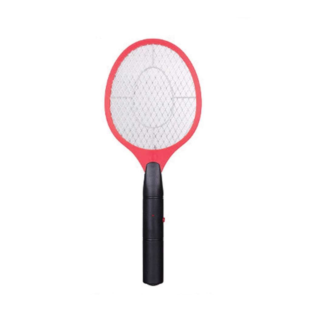 Electronic Fly Swatter w/ Battery Mosquito Bug Insect Killer Zapper Racket Wasp