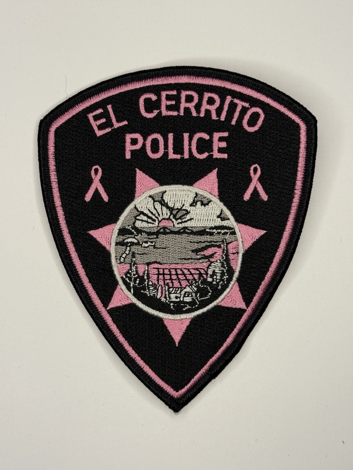 El Cerrito California Police Department Pink Patch