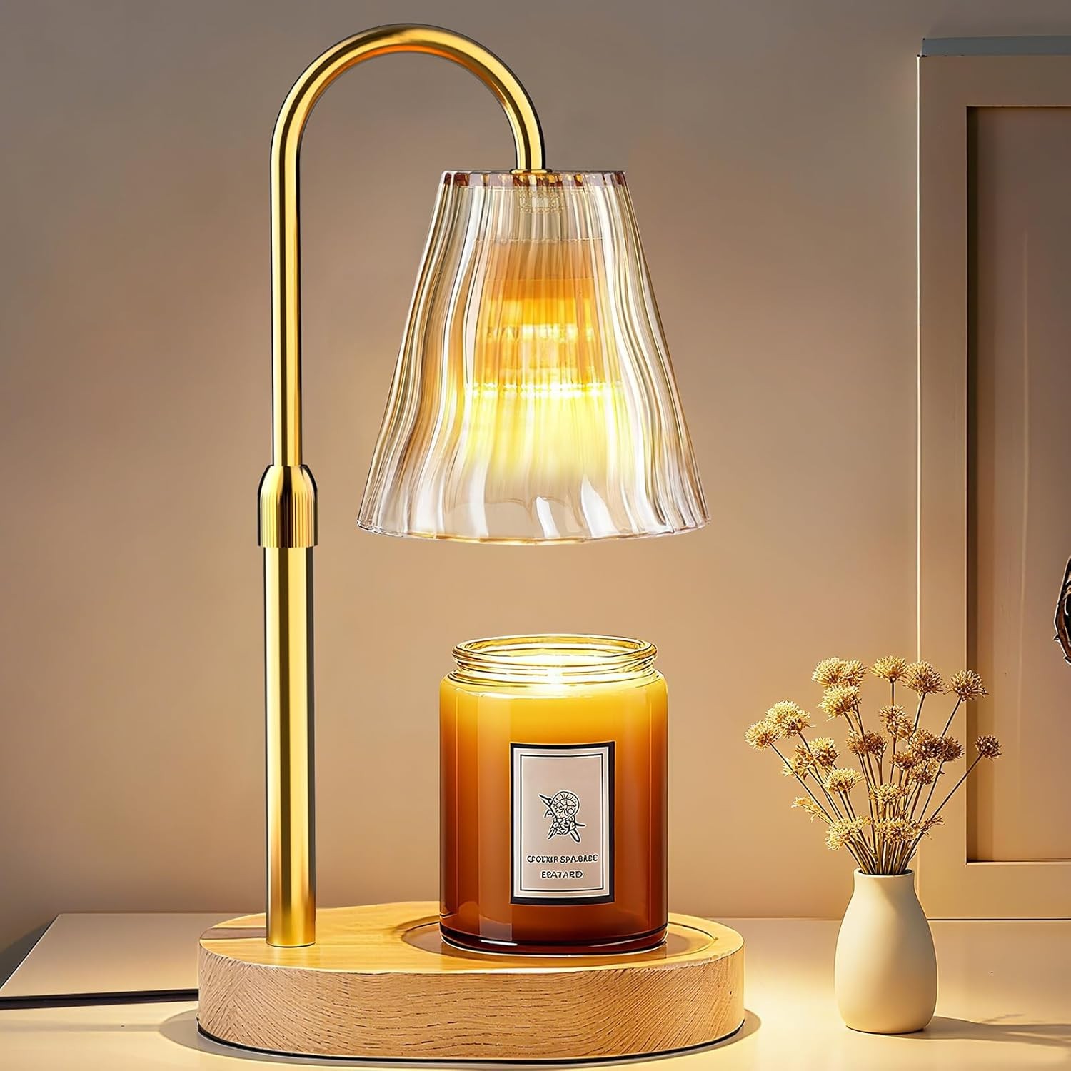 Candle Warmer Lp with Timer Dimmer, Birthday s for Women Mom Friend