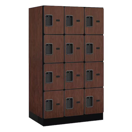 Salsbury Industries 34351Mah Wardrobe Locker, 36Wx64hx21"D, 4Tier, Mhgny