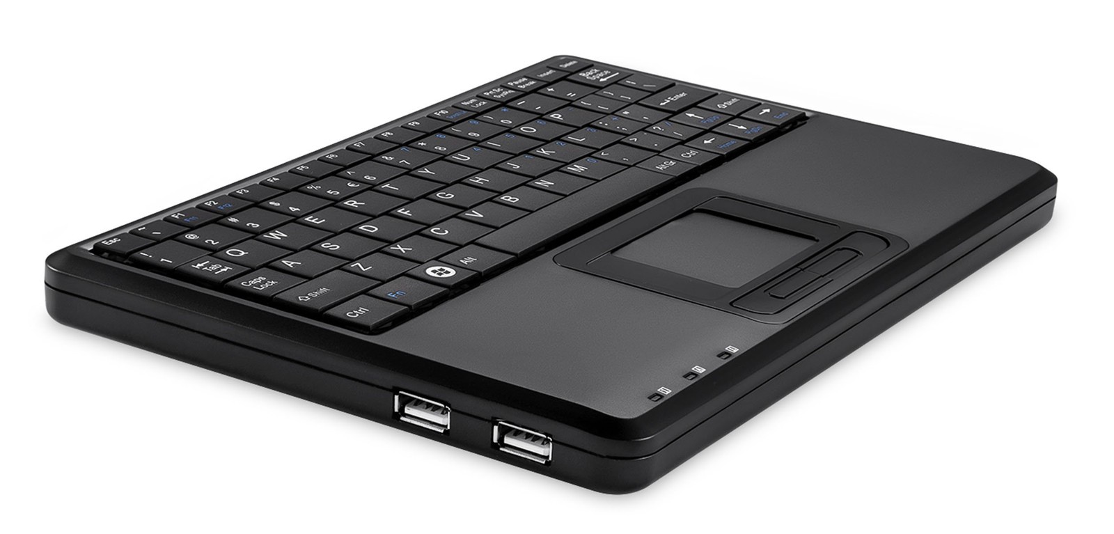 Perixx PERIBOARD-510H Plus, Wired Super Mini USB Touchpad Size, Black