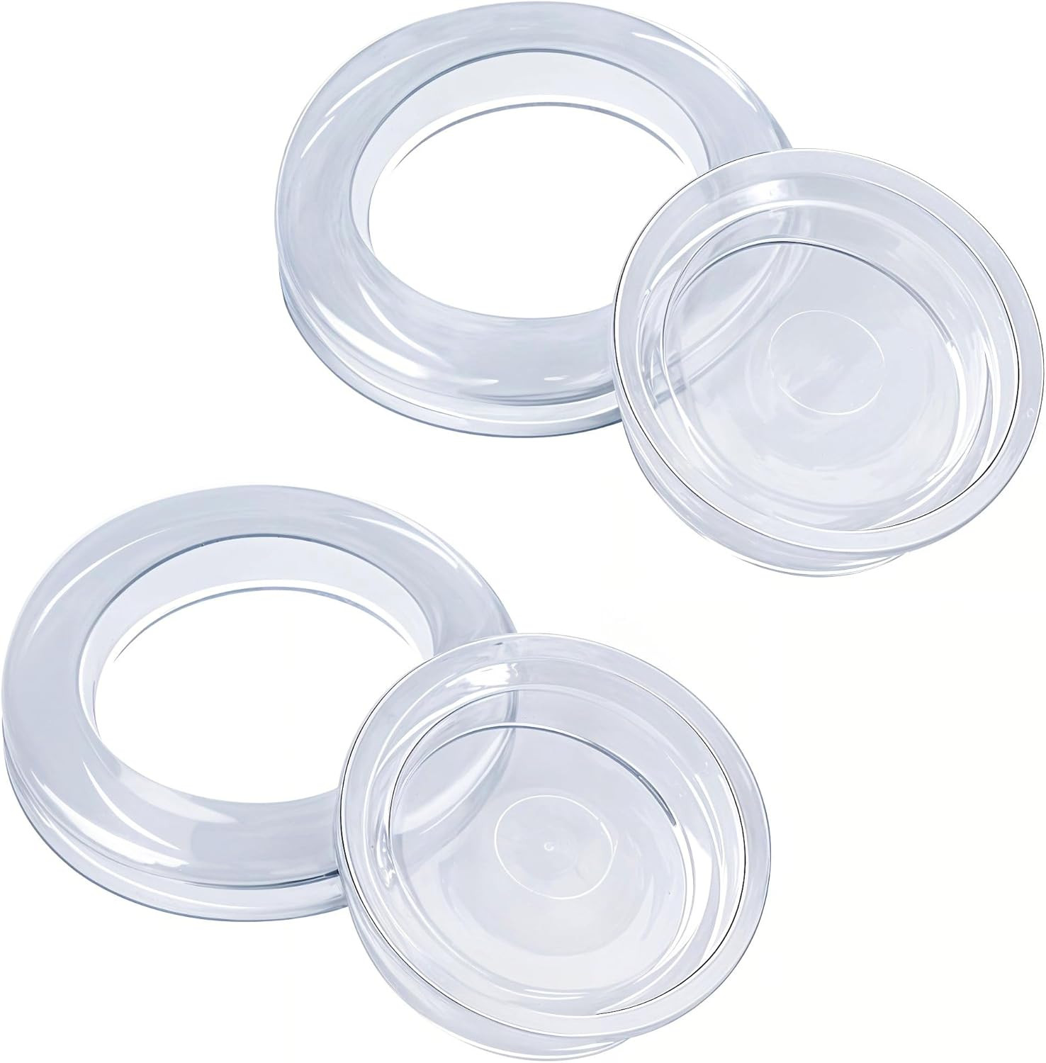 2 Inch Silicon Patio Table Umbrella Hole Ring for Standard Table Hole, 2 Set ...