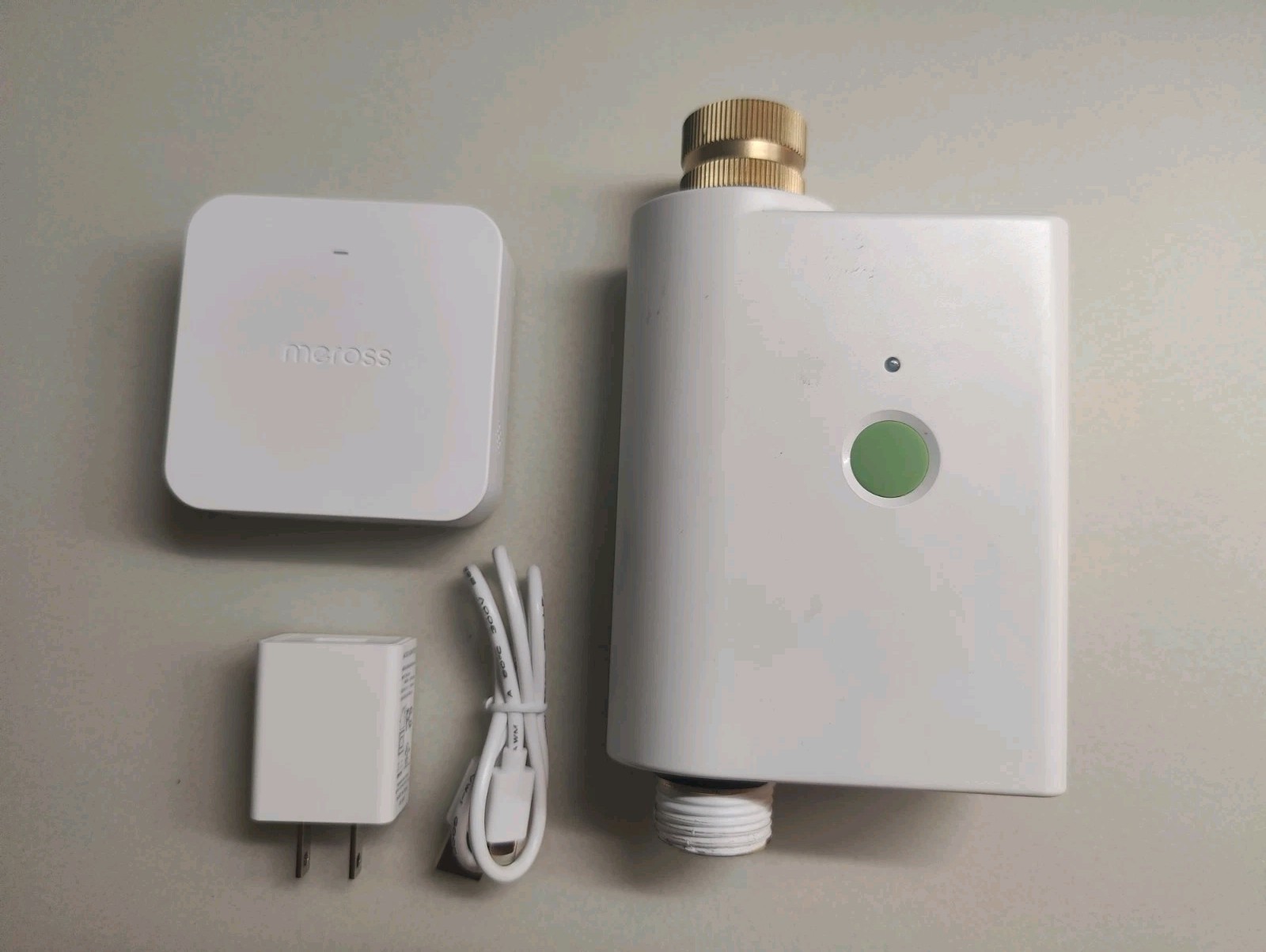 meross WiFi Water Timer MST100 for Garden Hose with Smart WiFi Hub MSH400
