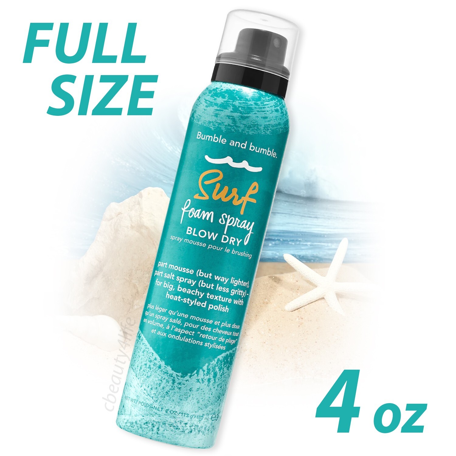 Bumble and Bumble Surf Foam Spray Blow Dry - 4 oz / 150 ml