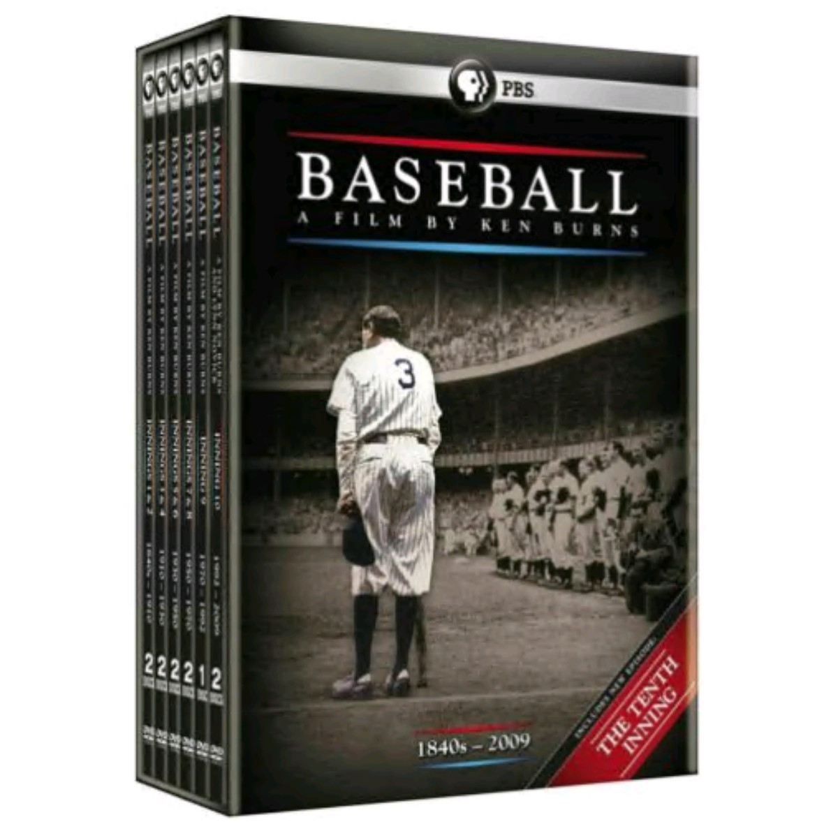 Baseball: A Film by Ken Burns (DVD, 11-Disc Set) Region 1 Free Shipping