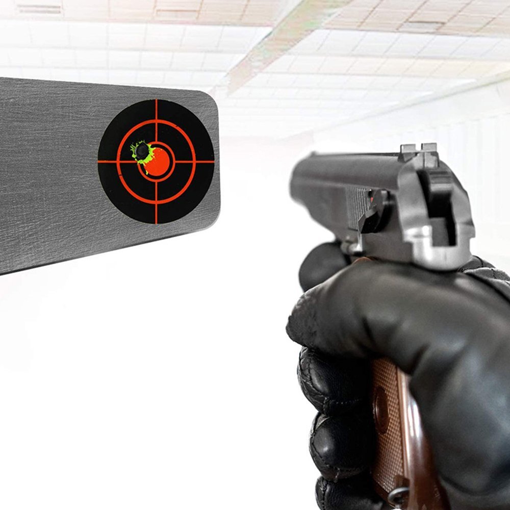 300Pcs Shooting Targets Splatter Reactive Stickers 3" Self Adhesive Shoot Target