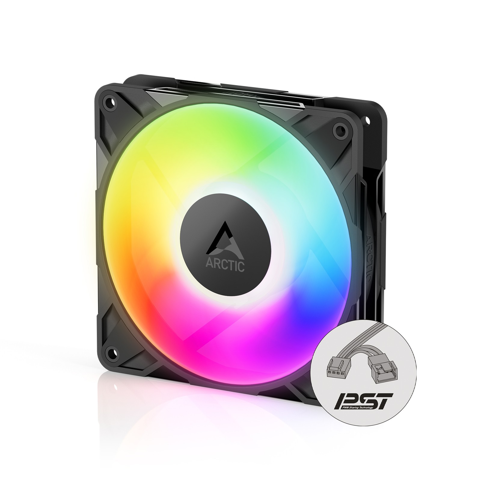 ARCTIC P12 Pro PST A-RGB  Fan 120 mm PWM PC Case Silent B-Stock