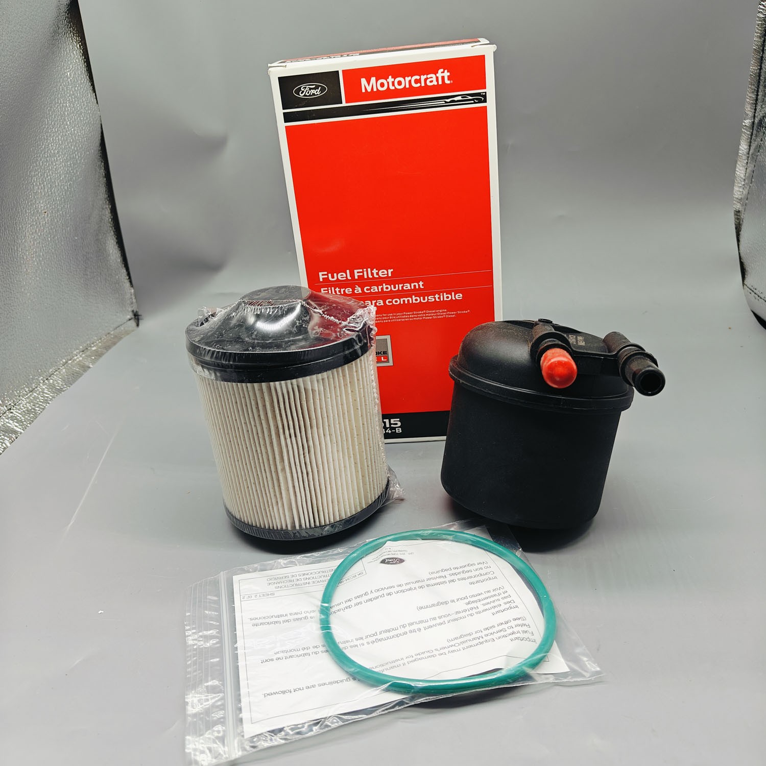 OEM Motorcraft Diesel Fuel Filter Ford 6.7L Powerstroke FAST SHIPPING FD4615
