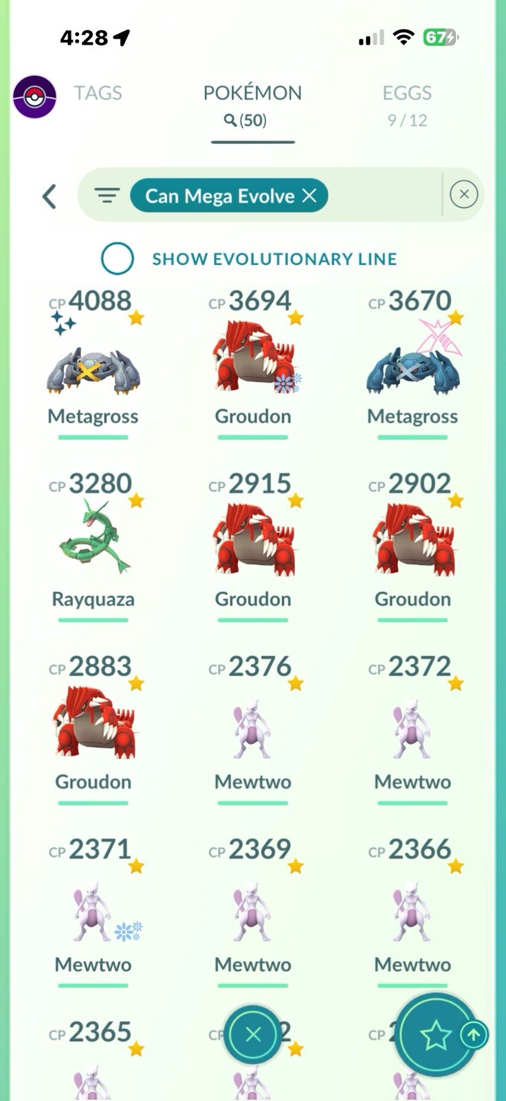 Pokémon GO Level 73 Game Account Legendary Shiny Pokémon Collection