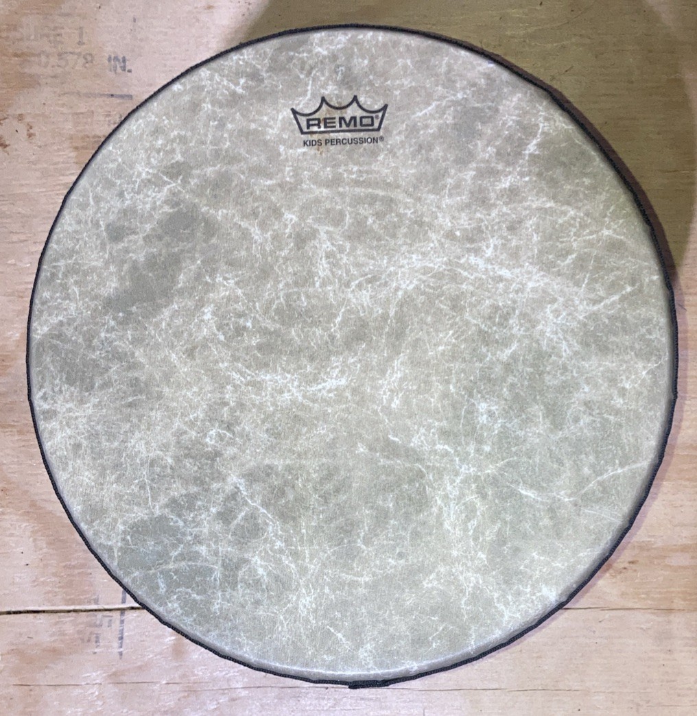 Floor Tom Drum Remo Percussion+ Mallet, High Quality, Rainforest finish Great 🎶