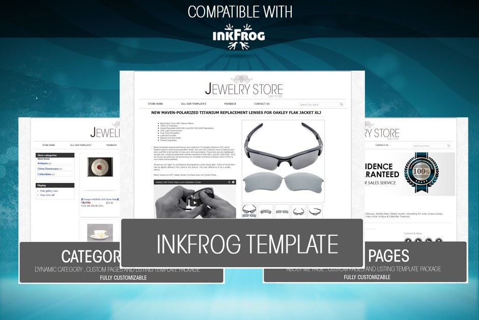 Auctiva Listing Template, eBay listing Template